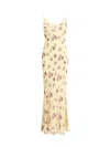Self-portrait Floral Long Dress
