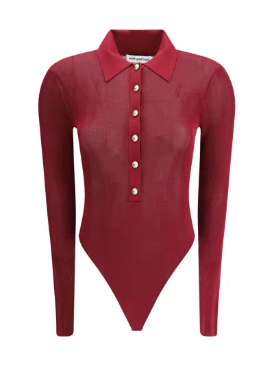 SELF-PORTRAIT SELF-PORTRAIT WOMEN KNIT BODYSUIT
