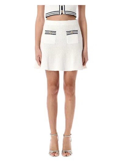 SELF-PORTRAIT WOMEN'S KNIT MARINER MINI SKIRT