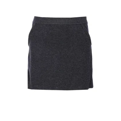 Self-portrait Self Portrait Women Knit Mini Skirt