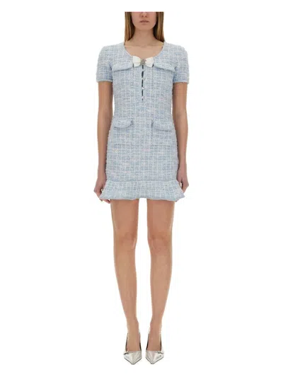 Self-portrait Women's Knitted Mini Dress