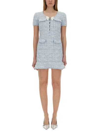 Self-portrait Women Knitted Mini Dress