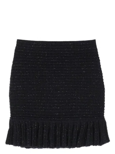 SELF-PORTRAIT WOMEN'S KNITTED MINI SKIRT