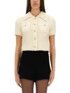 Self-portrait Women Knitted Tops. In Neutral