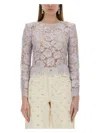 Self-portrait Women's Lace Blouse Top