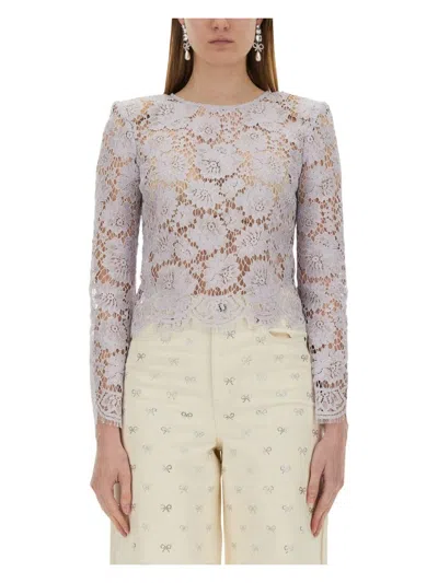 SELF-PORTRAIT WOMEN'S LACE BLOUSE TOP