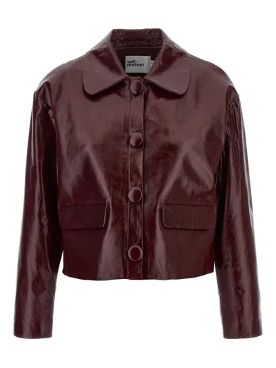 SELF-PORTRAIT SELF-PORTRAIT WOMEN LEATHER JACKET