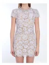 Self-portrait Floral Lace Mini Dress