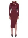 Self-portrait Midi Dress With Cut-out