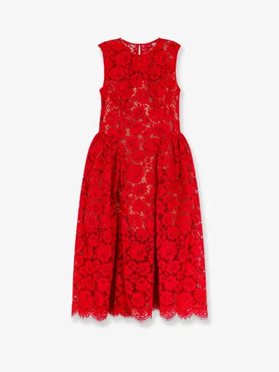 Self-portrait Self Portrait Women Midi Lace Dress