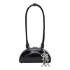 Self-portrait Mini With Charm Shoulder Bag In Black