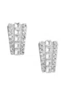 Self-portrait Women Multi-crystal Earrings In Metallic