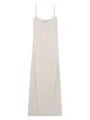 Self-portrait Rhinestone-embellished Sleeveless Maxi Dress In Cream