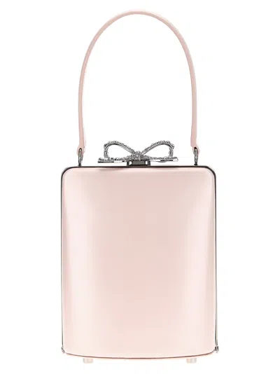 Self-portrait Self Portrait Women 'pink Leather Mini Bow' Handbag