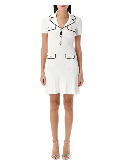 SELF-PORTRAIT WOMEN'S RIB KNIT MINI DRESS