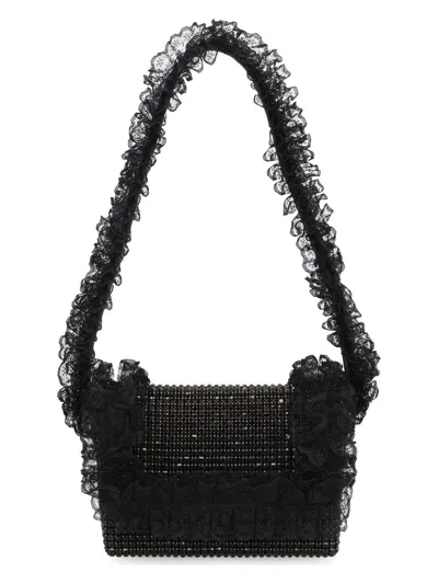 SELF-PORTRAIT WOMEN'S SELF-PORTRAIT X CHRISTOPHER KANE - SHOULDER BAG WITH RHINESTONES