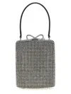 Self-portrait Structured Rhinestone Mini Bag With Top Handle