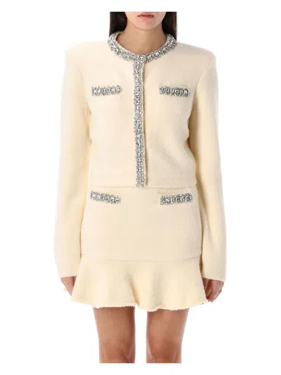 SELF-PORTRAIT WOMEN'S SOFT KNIT CARDIGAN