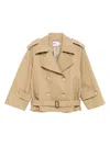 Self-portrait Women Beige Trench Coat
