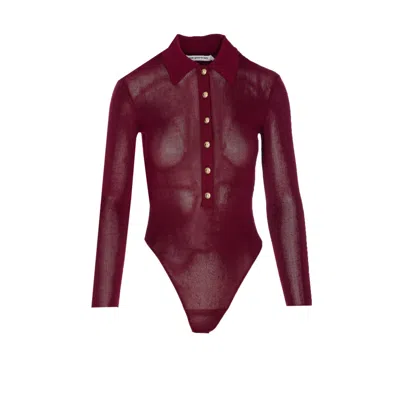 SELF-PORTRAIT SELF PORTRAIT WOMEN VISCOSE KNIT BODYSUIT