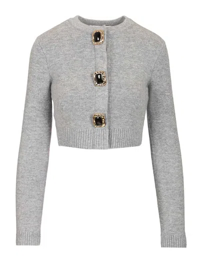 SELF-PORTRAIT WOOL CARDIGAN