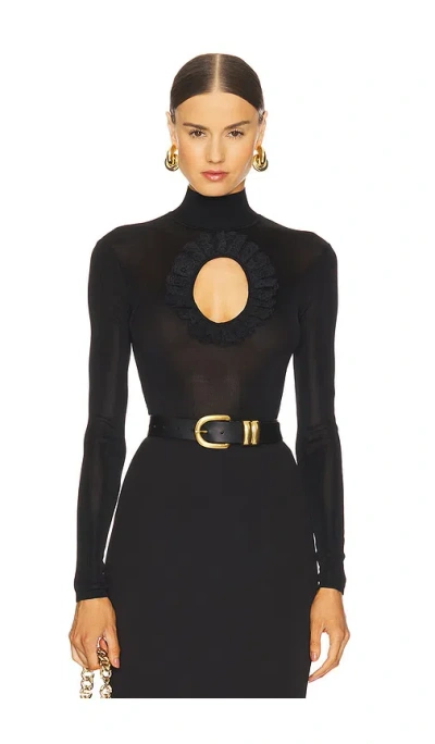 SELF-PORTRAIT X CHRISTOPHER KANE KNIT CUT OUT BODYSUIT