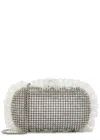 Self-portrait Christopher Kane Residency Clutch With All-over Rhinestones In Silver