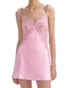 Self-portrait X Christopher Kane Lace And Satin Mini Dress In Pink