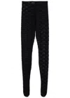 Self-portrait X Christopher Kane Lace Tights In Black