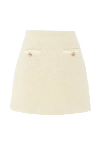 Self-portrait Kids' Yellow Skirt For Girl
