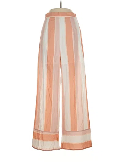 Pre-owned Selfie Leslie Casual Pants In Orange