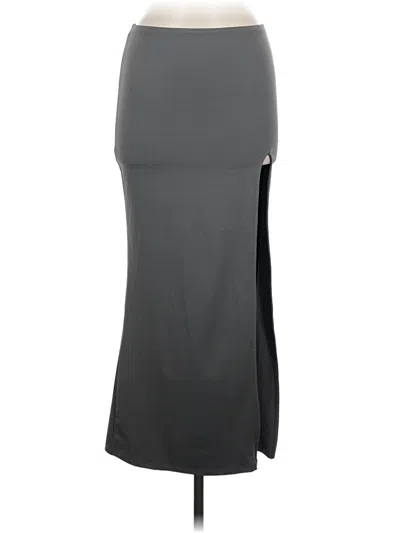 Pre-owned Selfie Leslie Casual Skirt In Gray