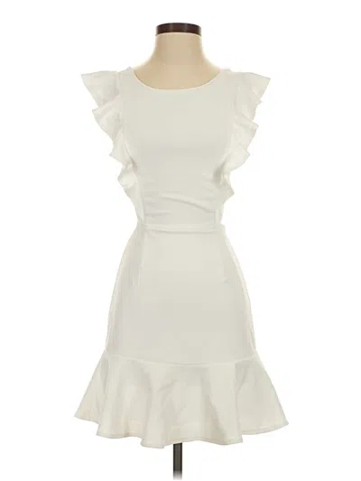 Selfie Leslie Cocktail Dress In White