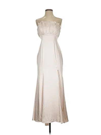 Pre-owned Selfie Leslie Cocktail Dress In White