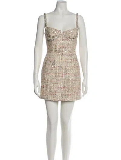 Pre-owned Self-portrait 2024 Mini Dress