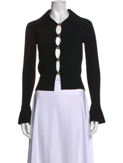 Pre-owned Self-portrait 2025 Sweater W/ Tags In Black