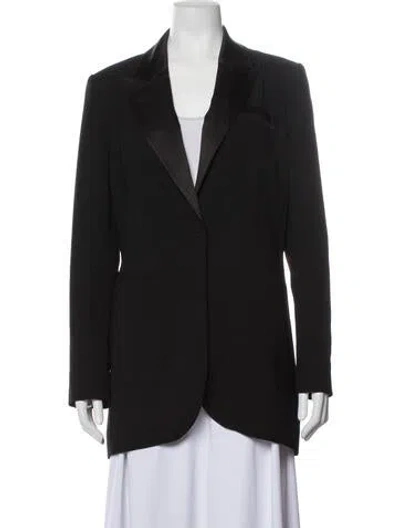 Pre-owned Self-portrait Blazer In Black
