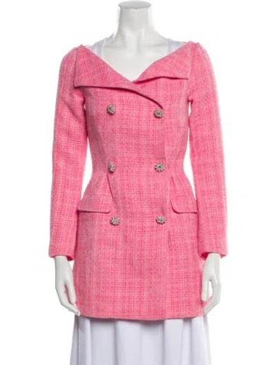 Pre-owned Self-portrait Blazer In Pink