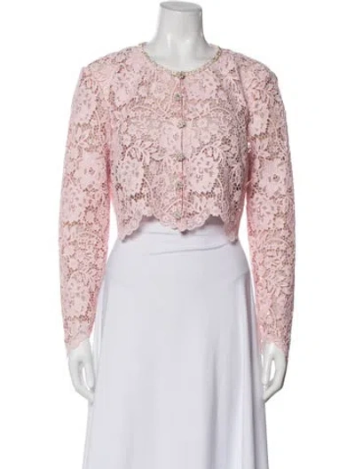 Pre-owned Self-portrait Blazer In Pink