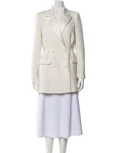 Pre-owned Self-portrait Blazer W/ Tags In Neutral