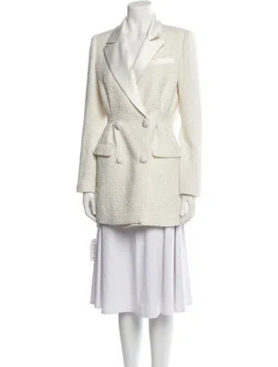 Pre-owned Self-portrait Blazer W/ Tags In Neutral