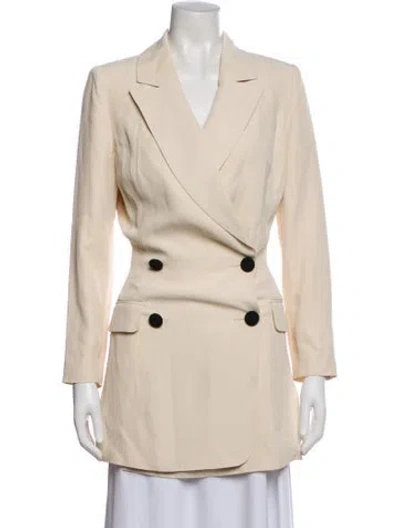 Pre-owned Self-portrait Blazer W/ Tags In Neutral