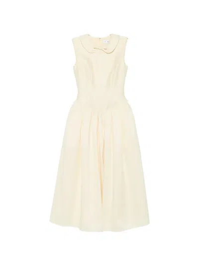 Self-portrait Romantic Lace Dress For Women In Neutral