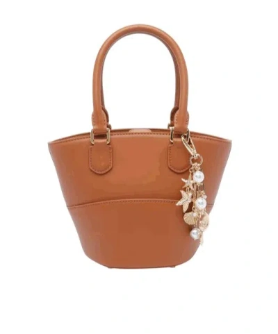 Self-portrait Charm Handbag In Pink