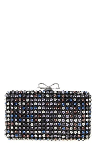 Self-portrait Clutch 'multi Crystal Chainmail'