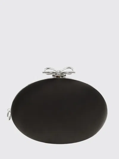 Self-portrait Clutch Woman Color Black