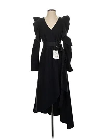 Pre-owned Self-portrait Cocktail Dress In Black