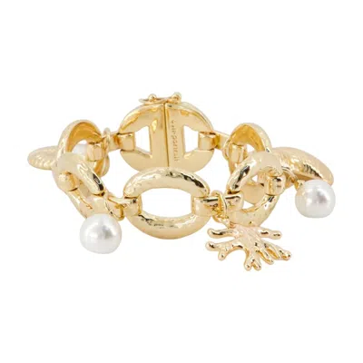 Self-portrait Coral Charm Bracelet -  - Metal - Gold