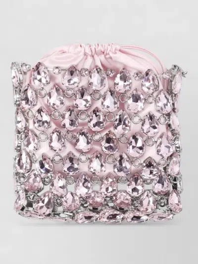 Self-portrait Crystal Shoulder Bag Chain Strap Clutch