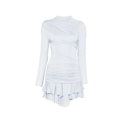 Self-portrait Dress In Gray